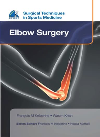 Image of - EFOST Surgical Techniques in Sports Medicine - Elbow Surgery