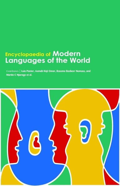 Image of - Encyclopaedia Of Modern Languages Of The World 4 Vol Set (HB 2017)
