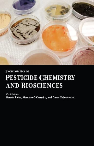 Image of - Encyclopaedia Of Pesticide Chemistry And Biosciences 3 Vol Set ( HB 2017)