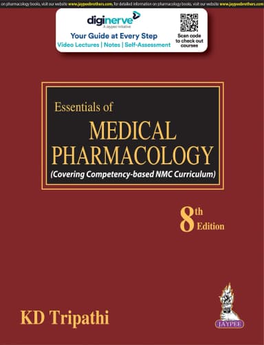 Image of - ESSENTIALS OF MEDICAL PHARMACOLOGY
