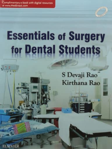 Image of - Essentials of Surgery for Dental Students - 1St SAE