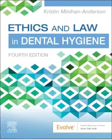 Image of - Ethics and Law in Dental Hygiene - 4E