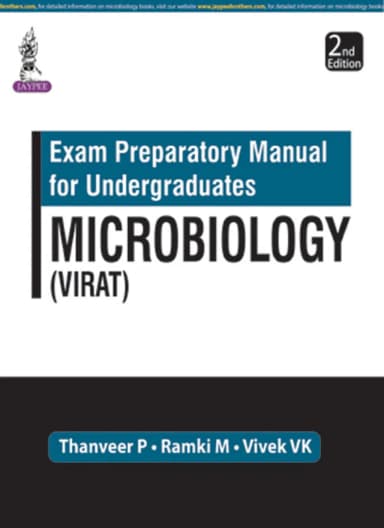 Image of - Exam Preparatory Manual for Undergraduates Microbiology (VIRAT)