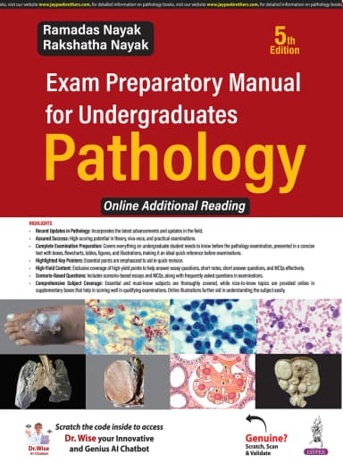 Image of - Exam Preparatory Manual for Undergraduates Pathology