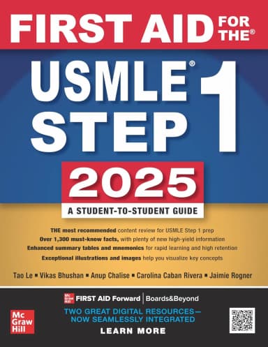 Image of - First Aid for the USMLE Step 1 2025 -35E