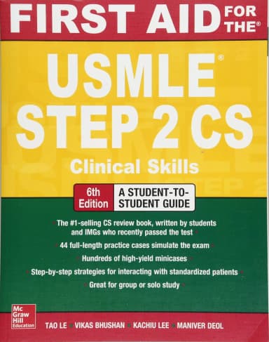 Image of - First and for the Usmle Step 2 CS-6E