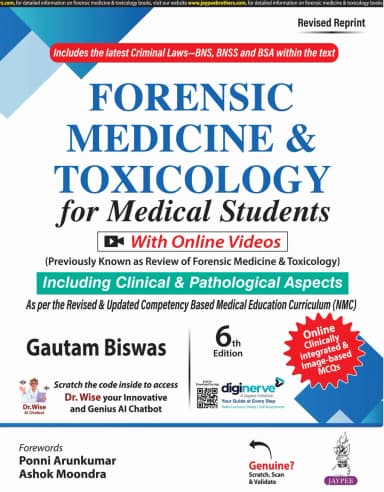 Image of - Forensic Medicine & Toxicology for Medical Students