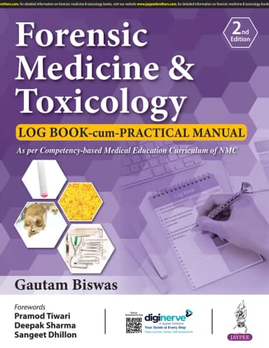 Image of - Forensic Medicine & Toxicology Log Book-Cum-Practical Manual