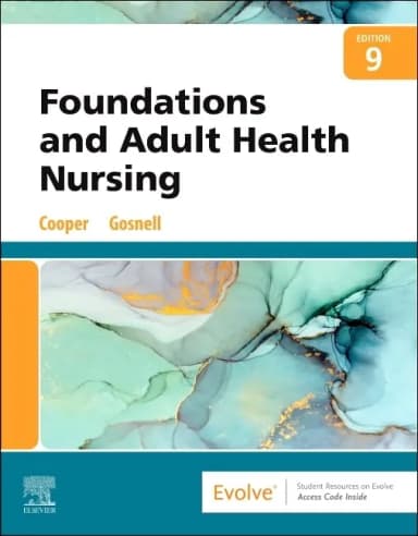 Image of - Foundations and Adult Health Nursing-9E