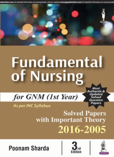 Image of - Fundamental of Nursing for GNM (1st Year)
