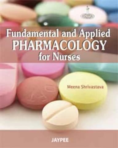 Image of - Fundamentals and Applied Pharmacology for Nurses