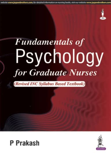 Image of - Fundamentals of Psychology for Graduate Nurses