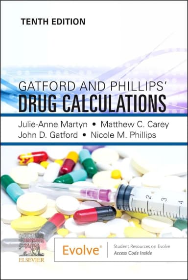 Image of - Gatford and Phillips Drug Calculations - 10E