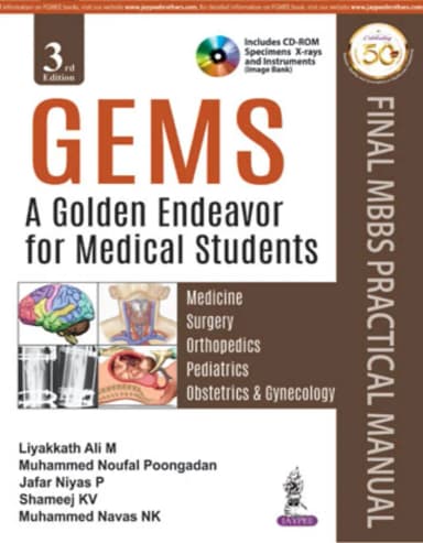 Image of - Gems A Golden Endeavor for Medical Students Includes Cd-rom - Third Edition