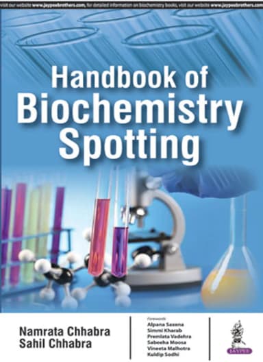 Image of - Handbook of Biochemistry Spotting