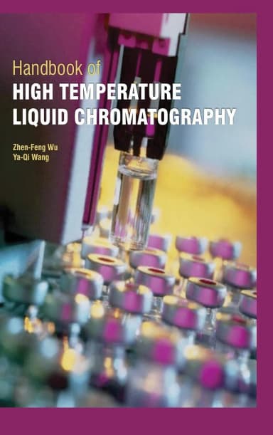 Image of - Handbook Of High Temperature Liqiud Chromatography 2 Vol Set ( HB 2017)