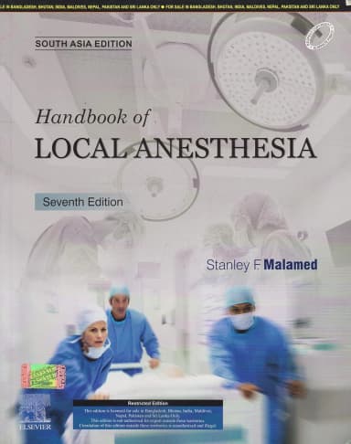 Image of - Handbook of Local Anesthesia(SAE) -7E