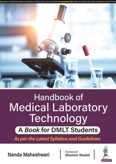 Image of - Handbook of Medical Laboratory Technology- A Book for DMLT Students