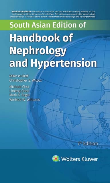 Image of - Handbook of Nephrology and Hypertension (SAE) -7E