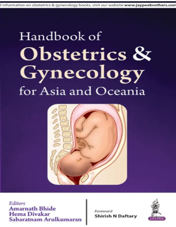 Handbook Of Obstetrics And Gynecology For Aisa And Oceania