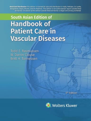 Image of - Handbook of Patient Care in Vascular Diseases -5E
