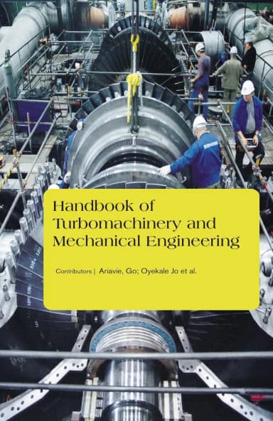 Image of - Handbook Of Turbomachinery And Mechanical Engineering ( HB 2017)