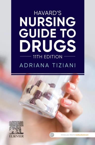 Image of - Havards Nursing Guide to Drugs - 11E