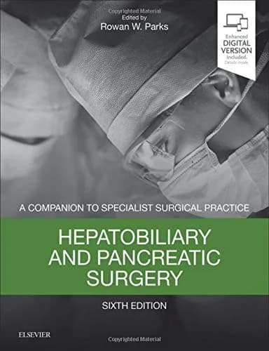 Image of - Hepatobiliary and Pancreatic Surgery - 6th Edition 