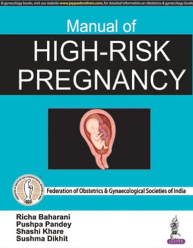 Image of - High Risk of Pregnancy Manual - 1st Edition
