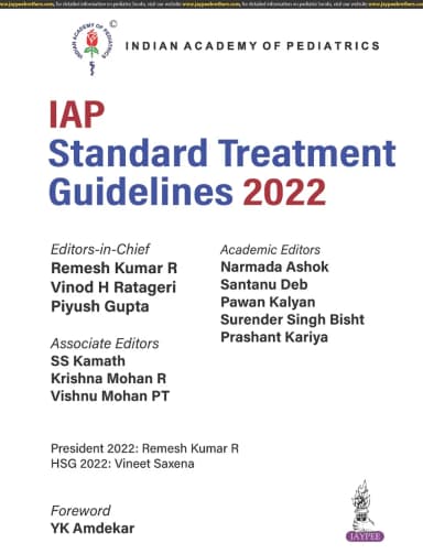 Image of - IAP Standard Treatment Guidelines 2022
