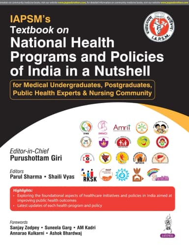 Image of - IAPSM'S Textbook on National Health Programs and Policies of India in a Nutshell