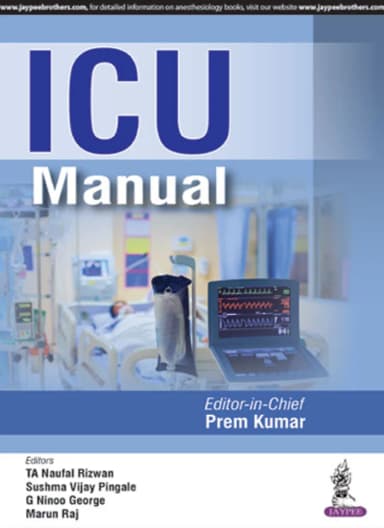 Image of - ICU Manual | 1st Edition | 2017