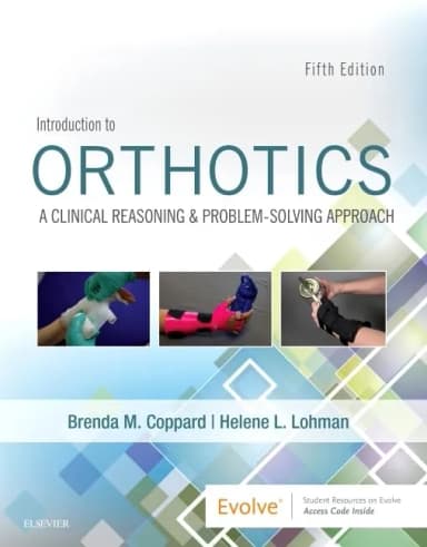 Image of - Introduction to Orthotics: A Clinical Reasoning and Problem-Solving Approach -5E