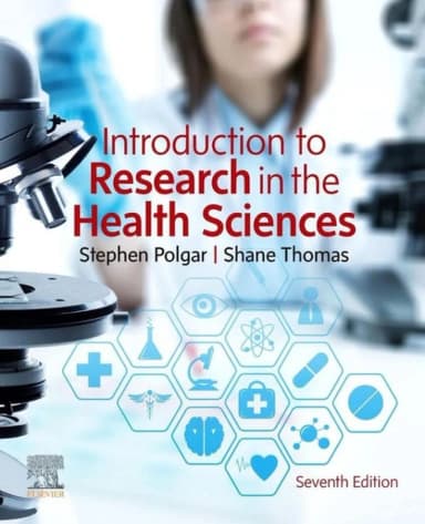 Image of - Introduction to Research in the Health Sciences-7E