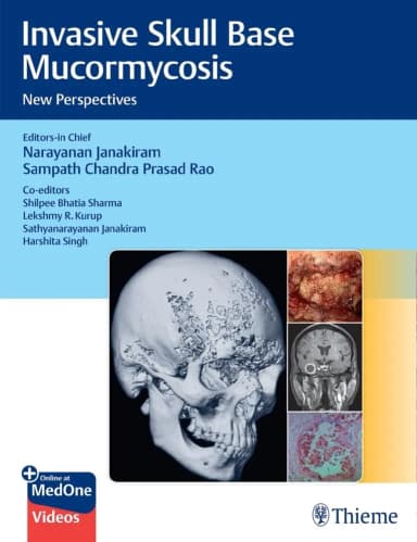 Image of - Invasive Skull Base Mucormycosis 1st Ed.