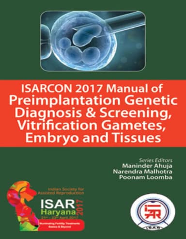 Image of - Isarcon 2017 Preimplantation Genetic Diagnosis and Screening Manual
