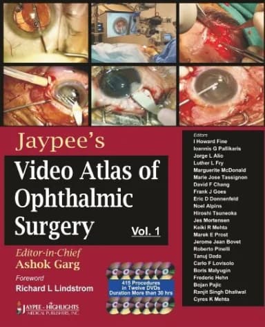 Image of - Jaypee's  Video Atlas Of Ophthalmic Surgery Vol.1 (12 Dvd Roms) - 1st Edition