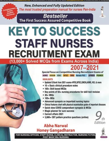 Image of - Key To Success Staff Nurses Recruitment Exam (2007-2021)