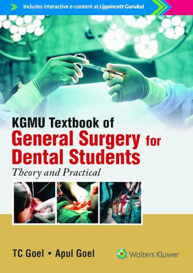 Image of - KGMU Textbook of  General Surgery for Dental Students: Theory and Practical - 1E