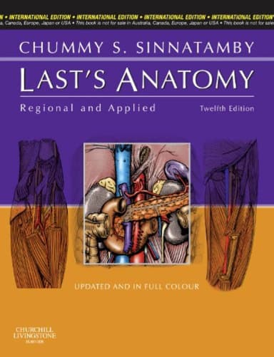 Image of - Lasts Anatomy Regional and Applied | International Edition | - 12th Edition