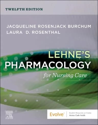 Image of - Lehne's Pharmacology for Nursing Care-12E