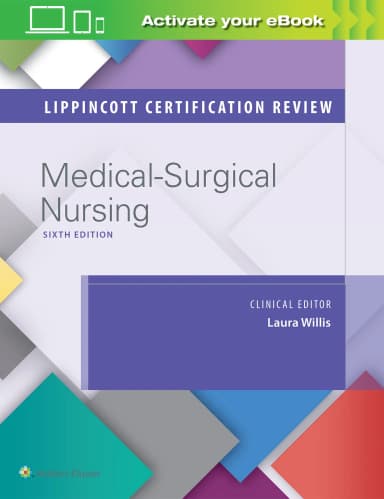 Image of - Lippincott Certification Review: Medical-Surgical Nursing -6th Edition