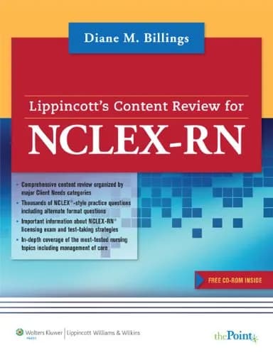 Thumbnail - Lippincotts Content Review for Nclex RN - 1st Edition