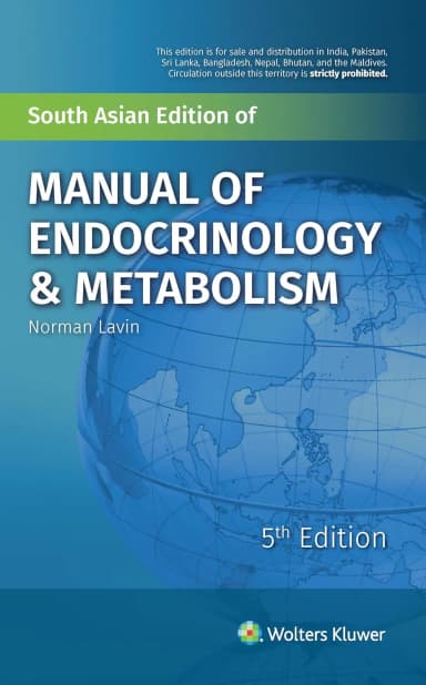 Image of - Manual of Endocrinology & Metabolism - 5E