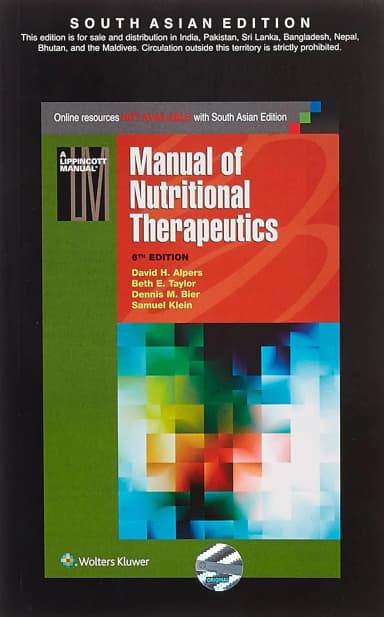 Image of - Manual Of Nutritional Therapeutics - 6E