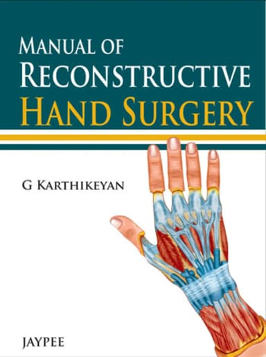 Image of - Manual of Reconstructive Hand Surgery