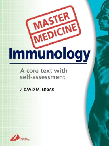 Image of - Master Medicine Immunology A Core Text with Self Assessment - 1st Edition