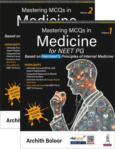 Image of - Mastering MCQs In Medicine For NEET PG (2 Volumes)