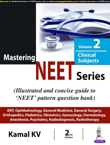 Image of - Mastering NEET Series (Volume 2: Clinical Subjects) - 2nd Edition 2018