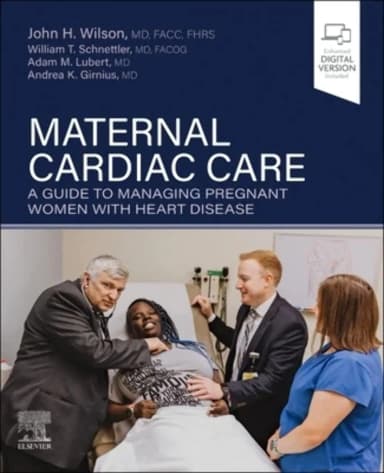 Image of - Maternal Cardiac Care: A Guide to Managing Pregnant Women with Heart Disease - 1E